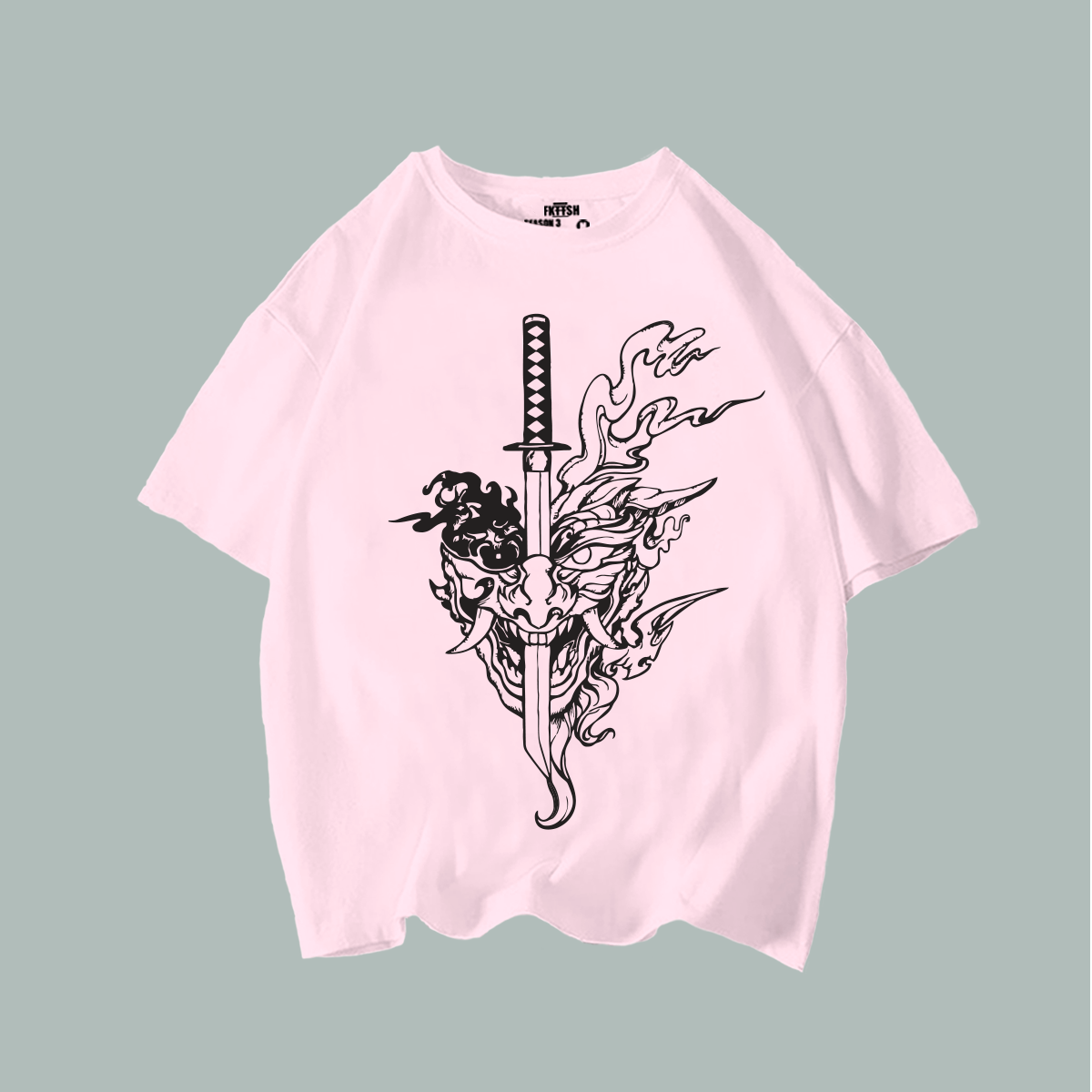 Playera Classic Mascara Katana