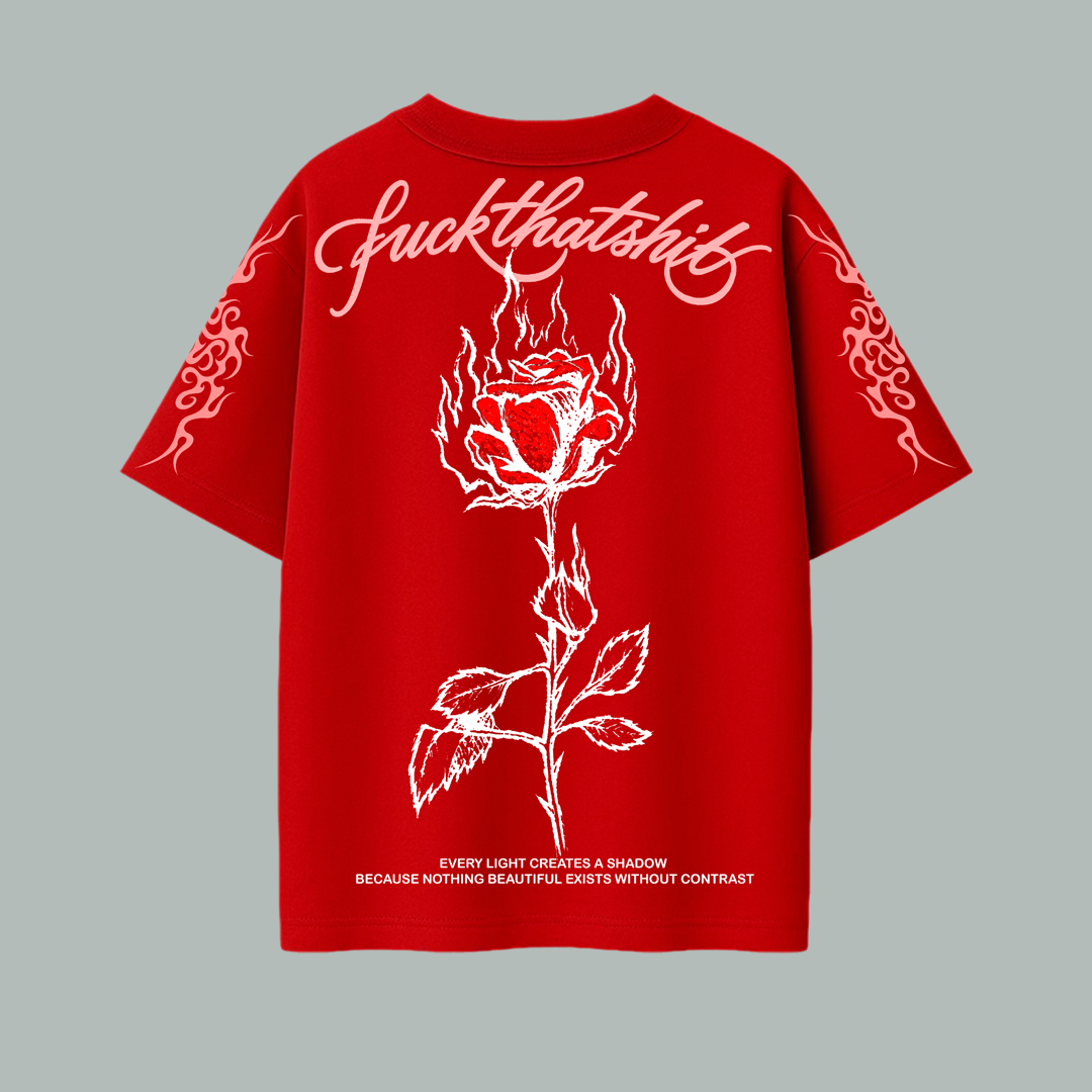 Playera Prime Rose And Fire