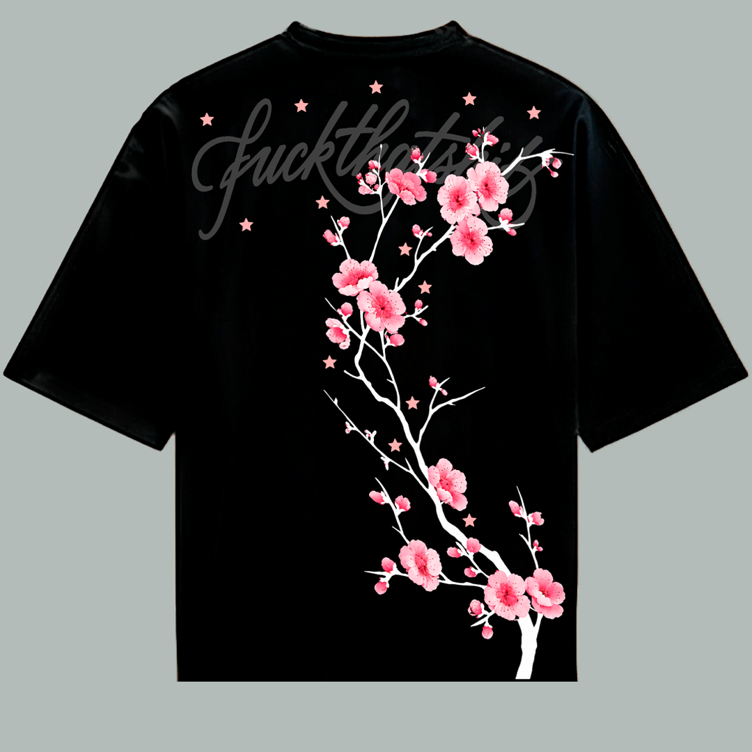 Playera Prime Sakura Negra