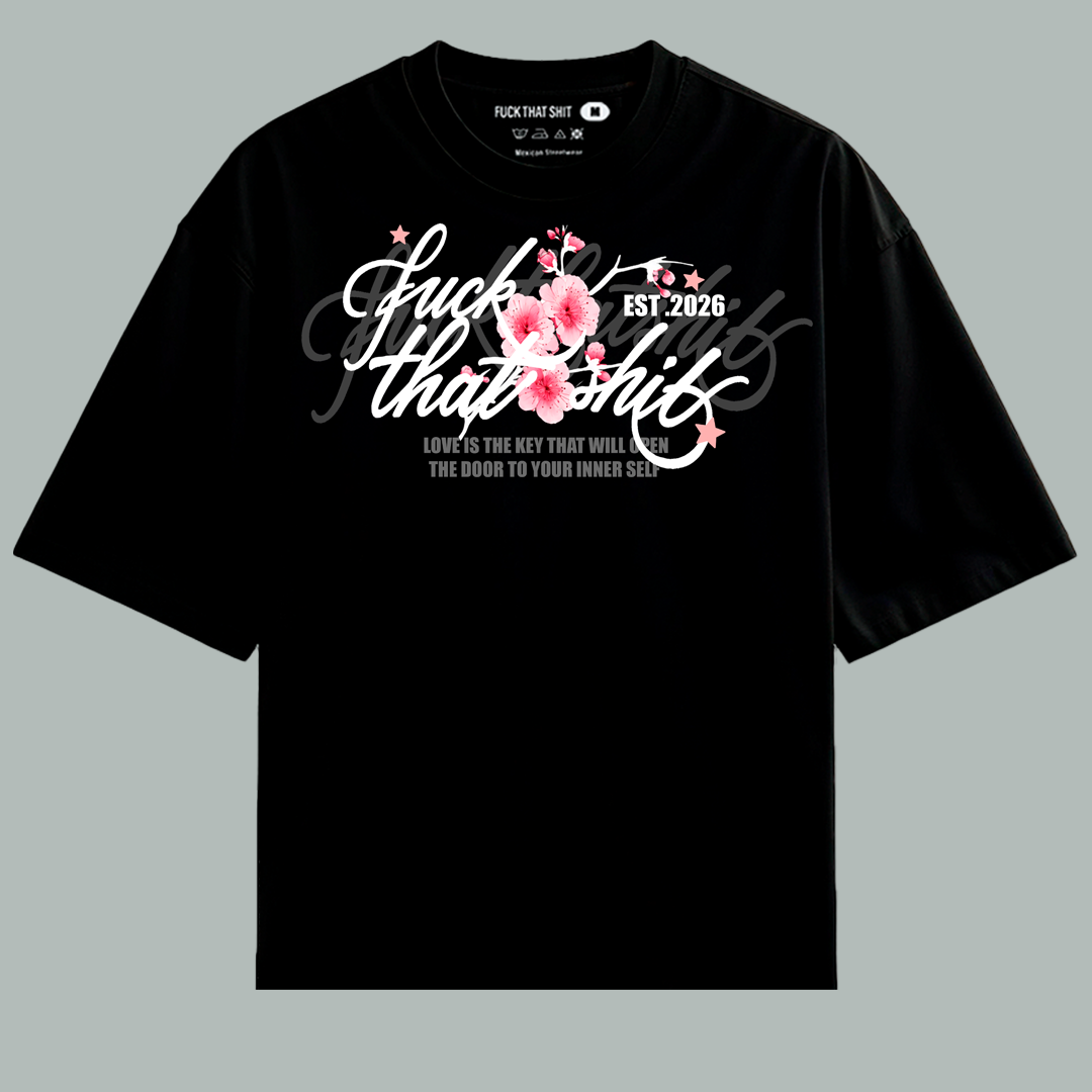 Playera Prime Sakura Negra