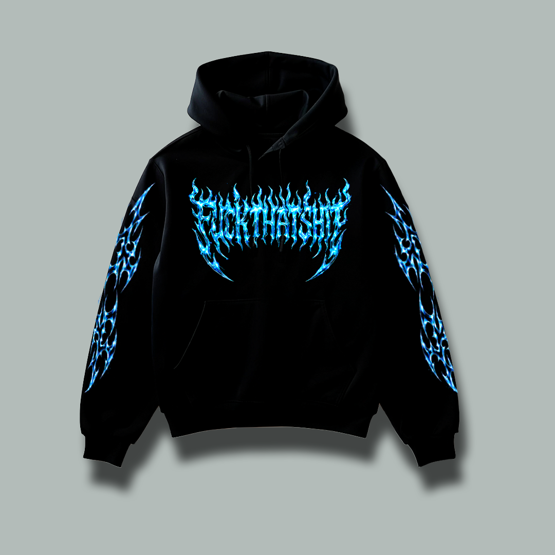 Hoodie Ice Chrome Cat Ronin