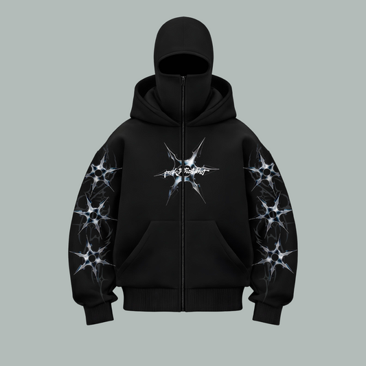 Hoodie Balaclava Shuriken Star