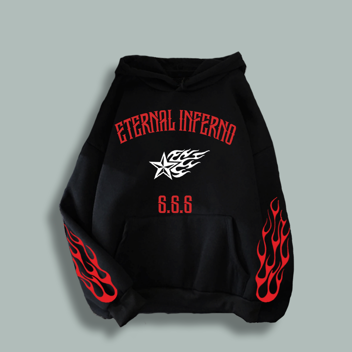Sudadera Eternal Inferno 666 Classic