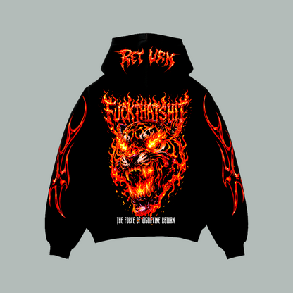 Hoodie Retun Tiger Dicipline