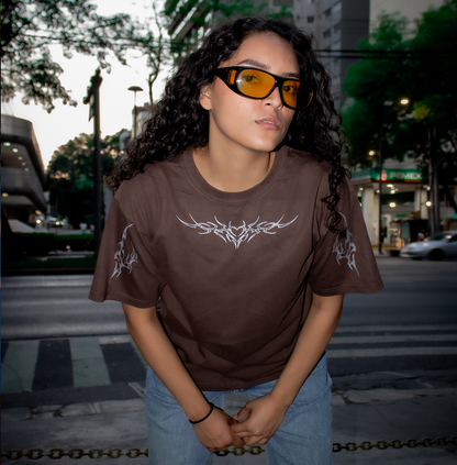 Playera Oversize Corazón Mayers