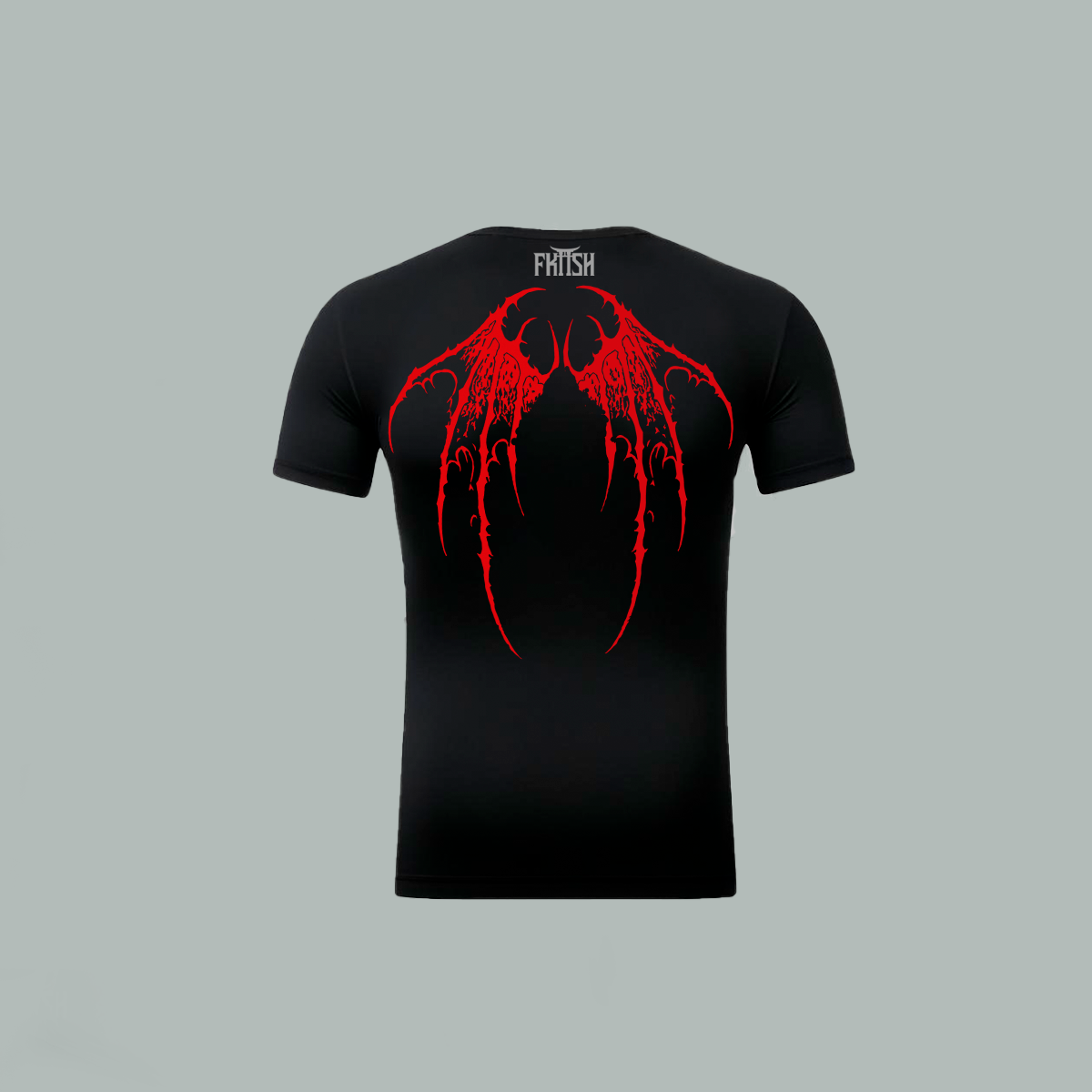 Playera Bat Strength De Compresión Moda Urbana