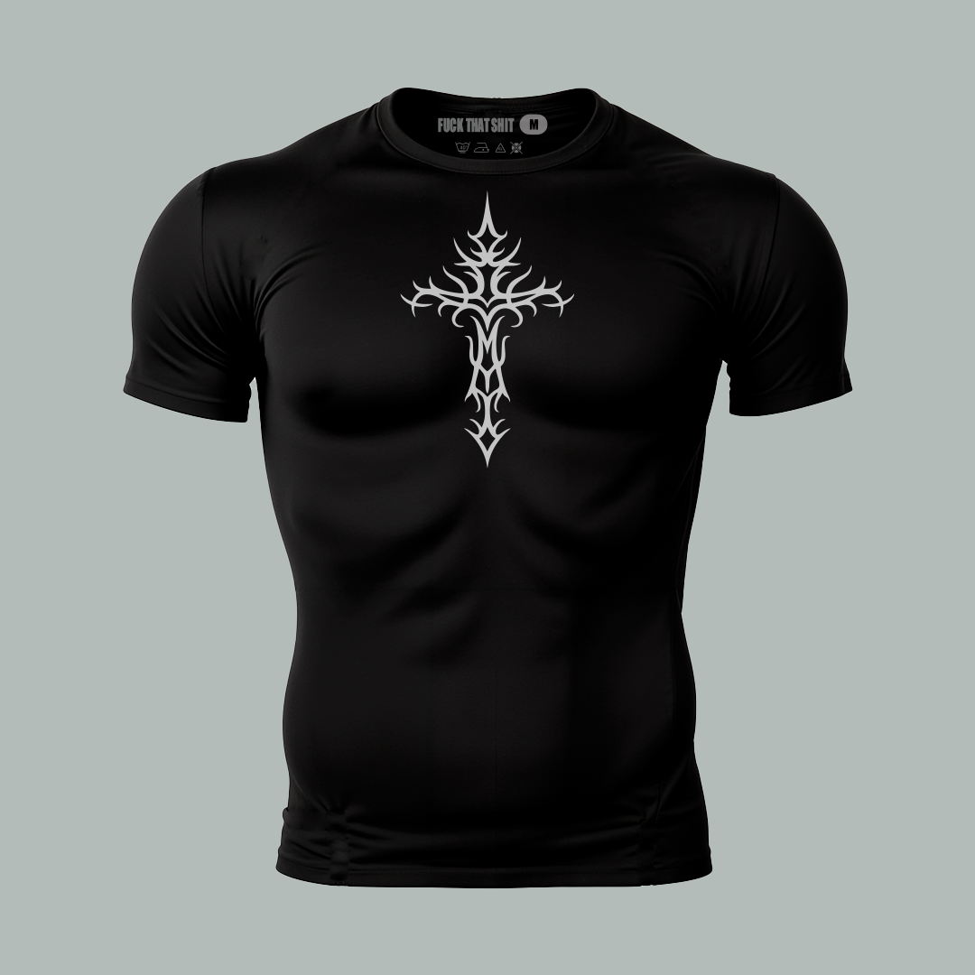 Playera Cruz Inferno Compression