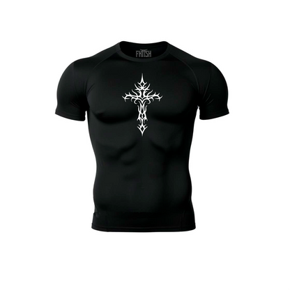 Playera Cruz Inferno Compression