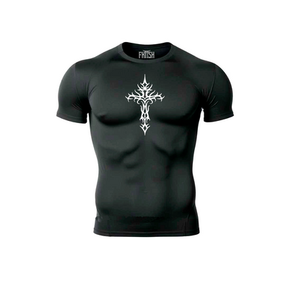 Playera Cruz Inferno Compression