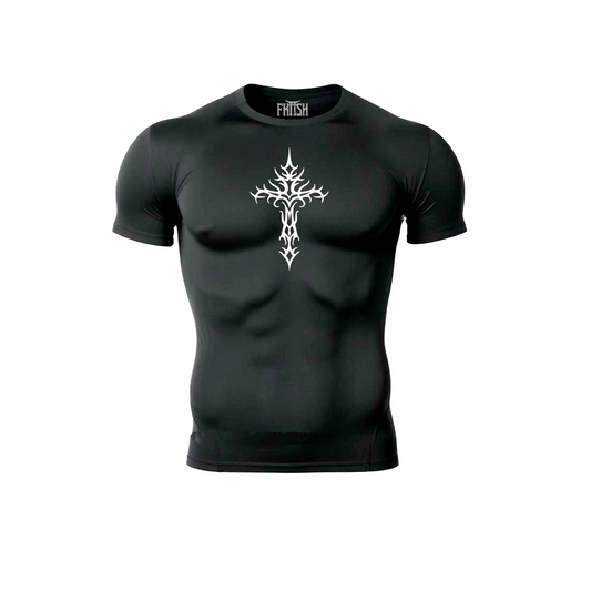 Playera Cruz Inferno Compression