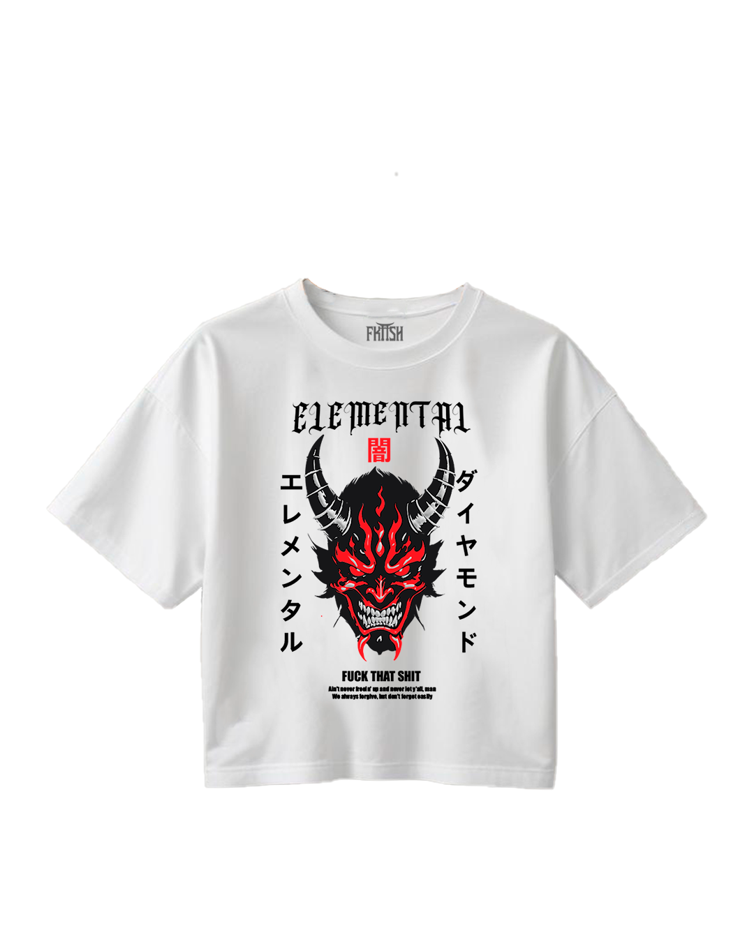 PLAYERA OVERSIZE PRIME DIABLO ELEMENTAL