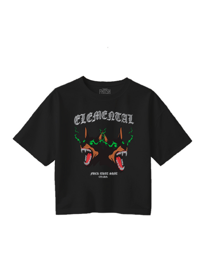 Playera Oversize Prime Dóberman Elemental