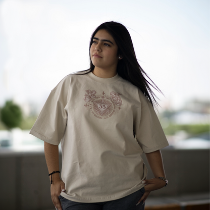 Playera Ultra Prime Jesus White Rider