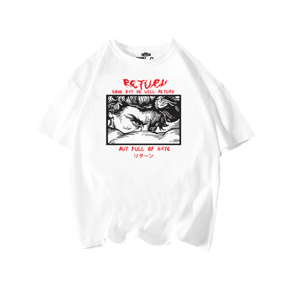 Playera Oversize Lucifer