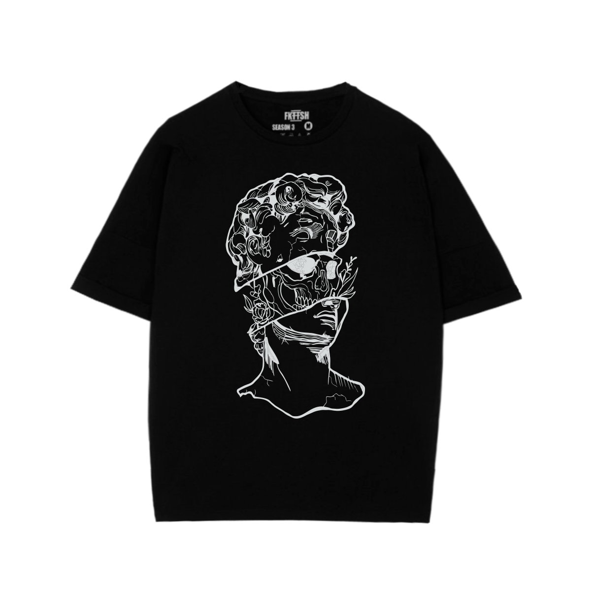 Playera Oversize El David Calavera