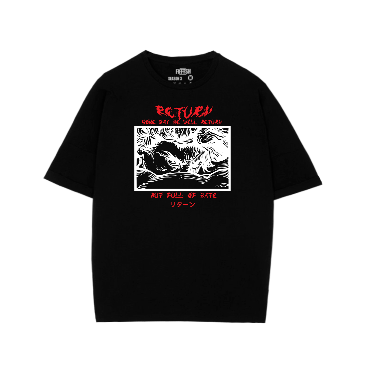 Playera Oversize Lucifer