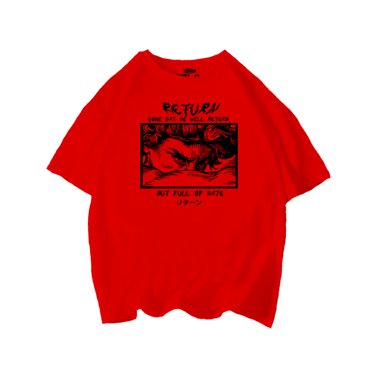 Playera Oversize Lucifer