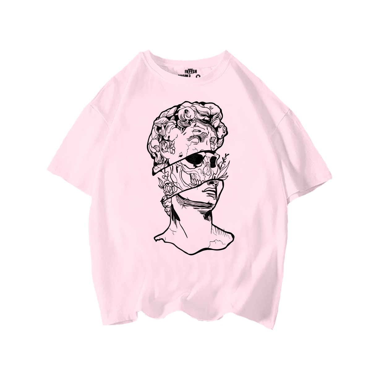 Playera Oversize El David Calavera