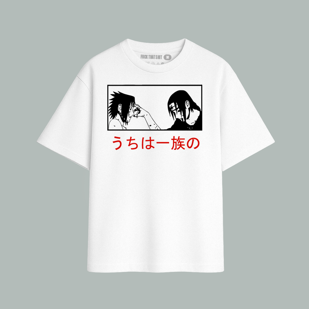 Playera Oversize Sasuke e itachi