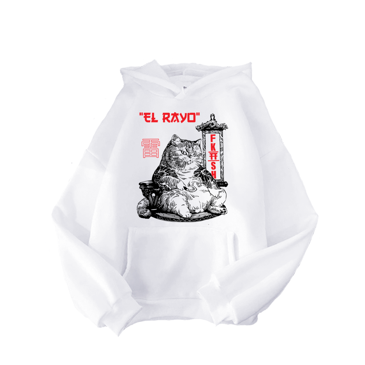 Sudadera Oversize Gato "El Rayo"