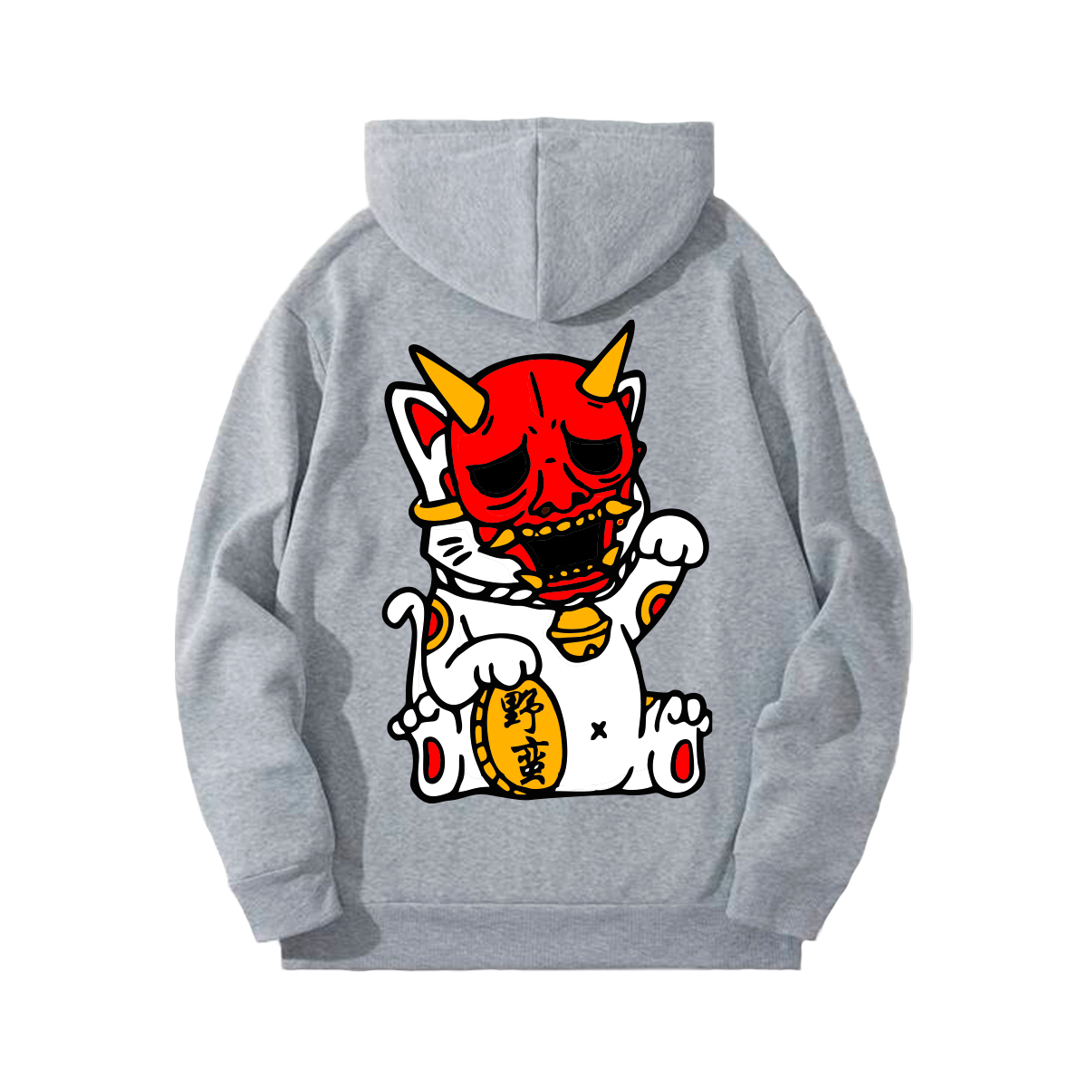 Sudadera Oversize Gato Oni