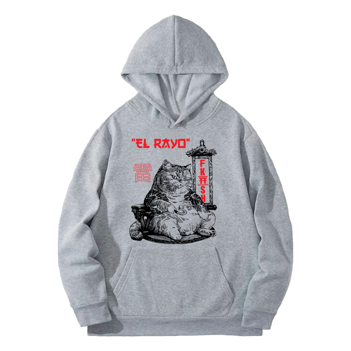 Sudadera Oversize Gato "El Rayo"