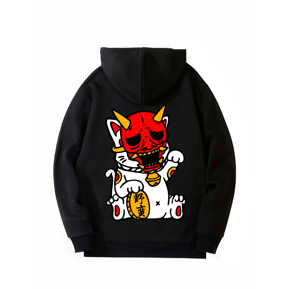 Sudadera Oversize Gato Oni